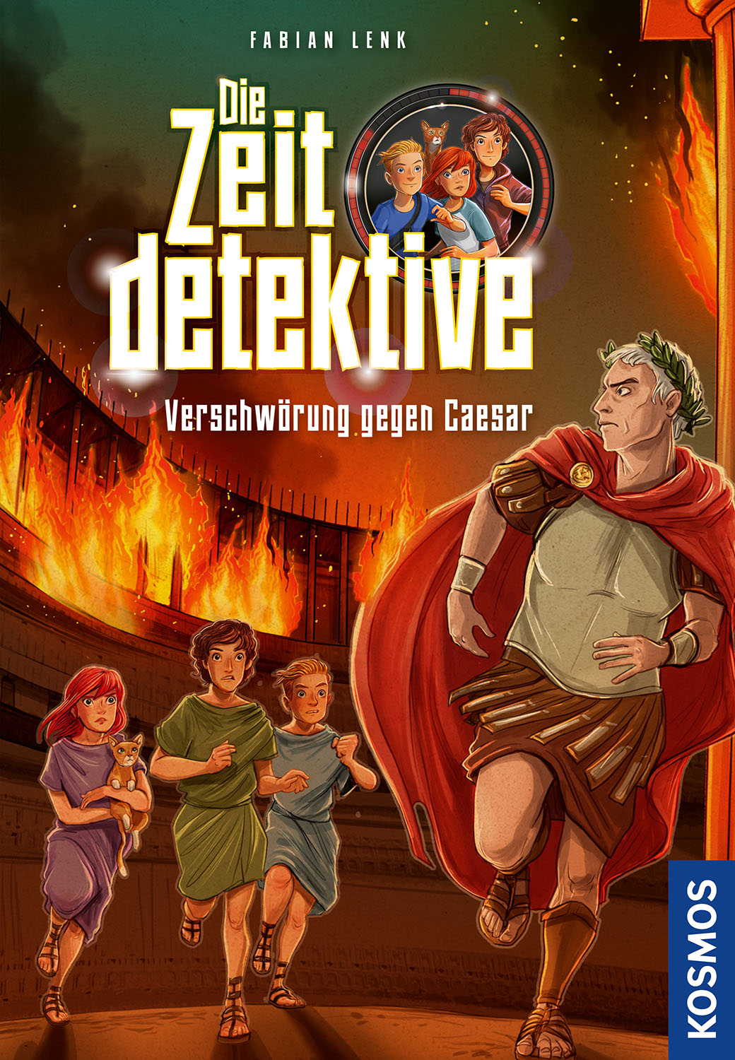 Kosmos Buch Die Zeitdetektive Band 11 Verschwörung gegen Cäsar 18251