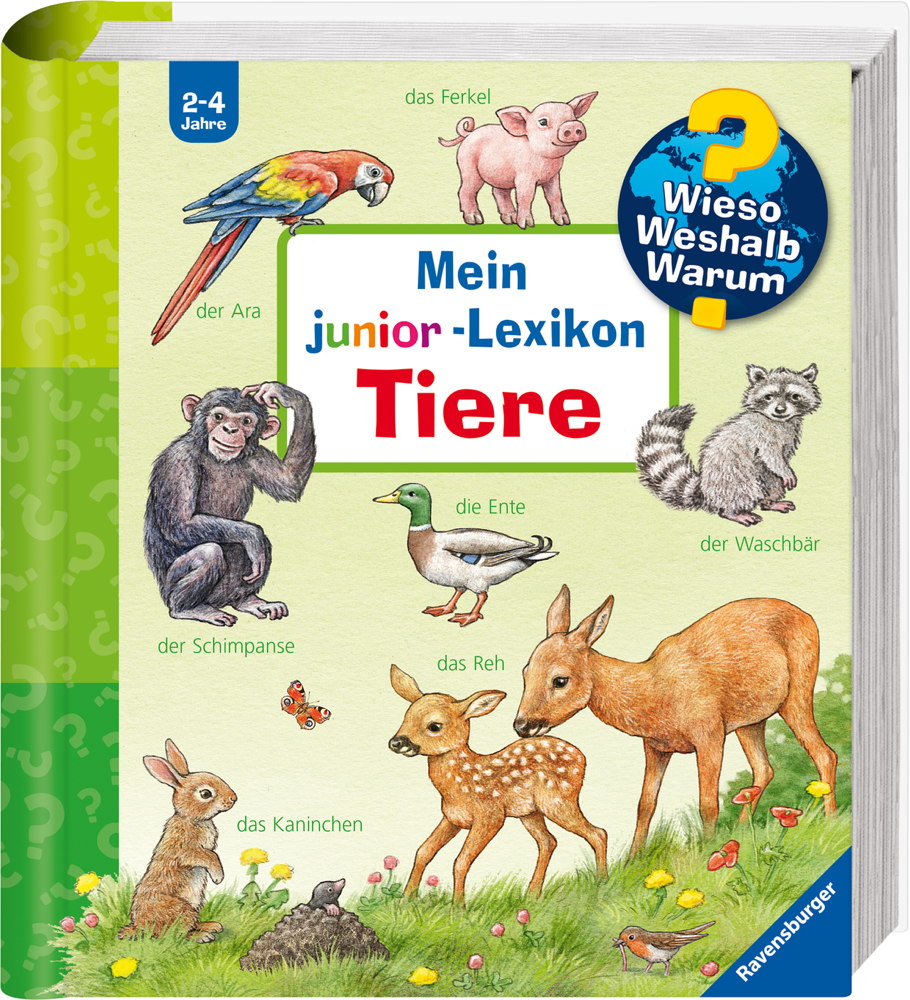 Ravensburger Buch Wieso? Weshalb? Warum? Mein junior-Lexikon Tiere 32891
