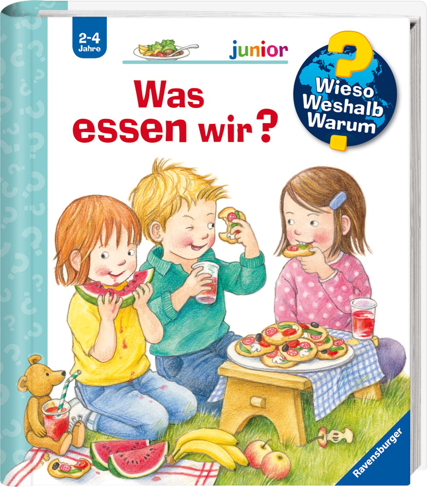 Ravensburger Buch Wieso? Weshalb? Warum? Junior Was essen wir? Band 53 32899