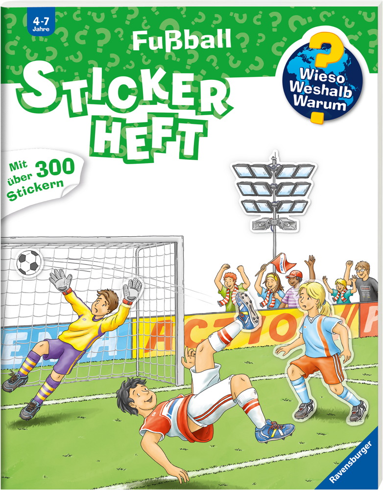 Ravensburger Buch Wieso? Weshalb? Warum? Stickerheft Fu�ball 32962