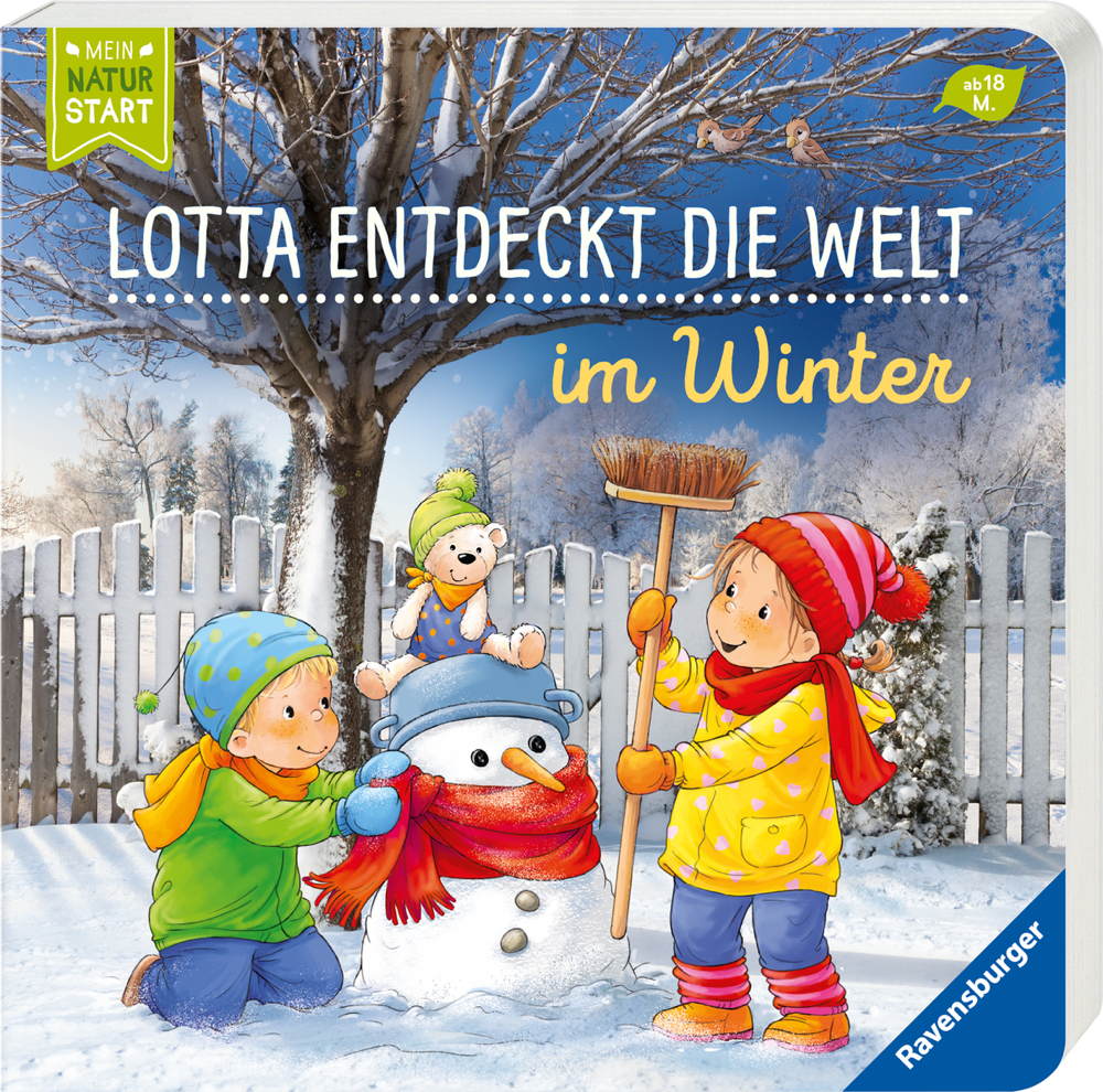 Ravensburger Buch Pappbilderbuch Lotta entdeckt die Welt Im Winter (Mein Naturstart) 41786
