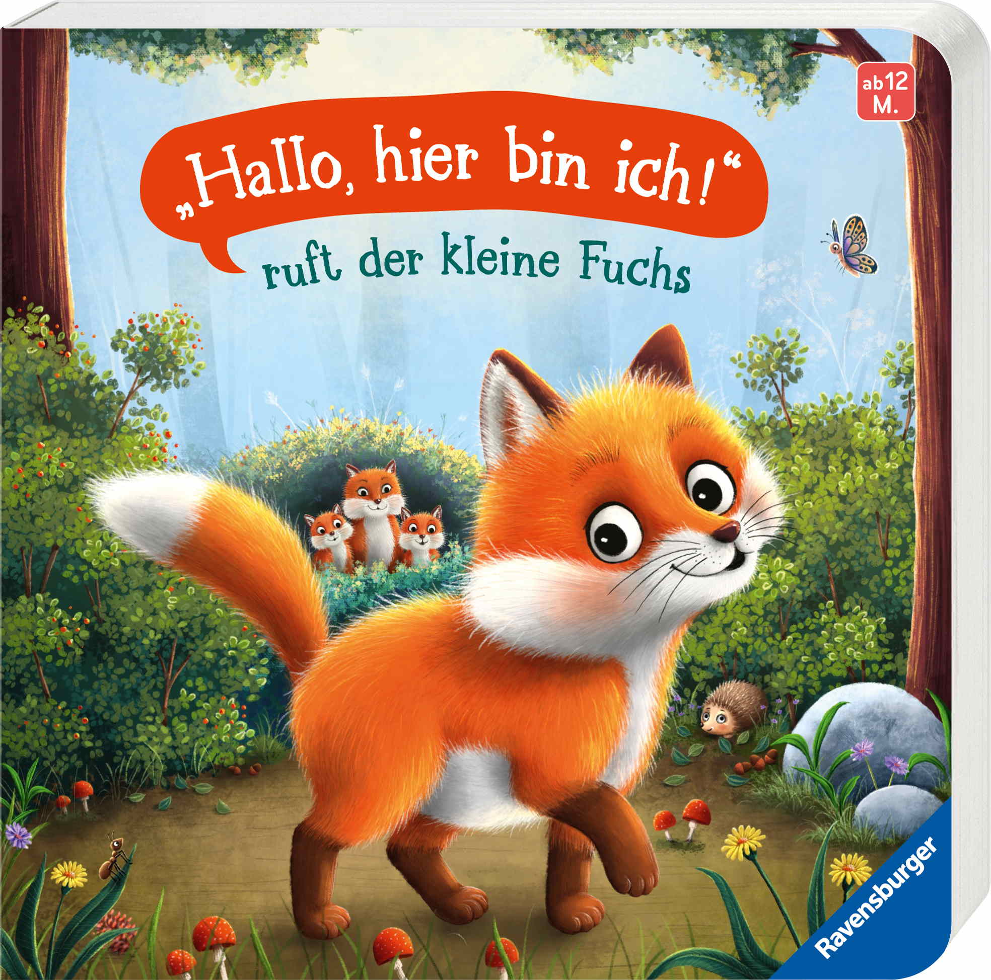 Ravensburger Buch Pappbilderbuch Vorlesen Hallo, hier bin ich! ruft der kleine Fuchs 42064