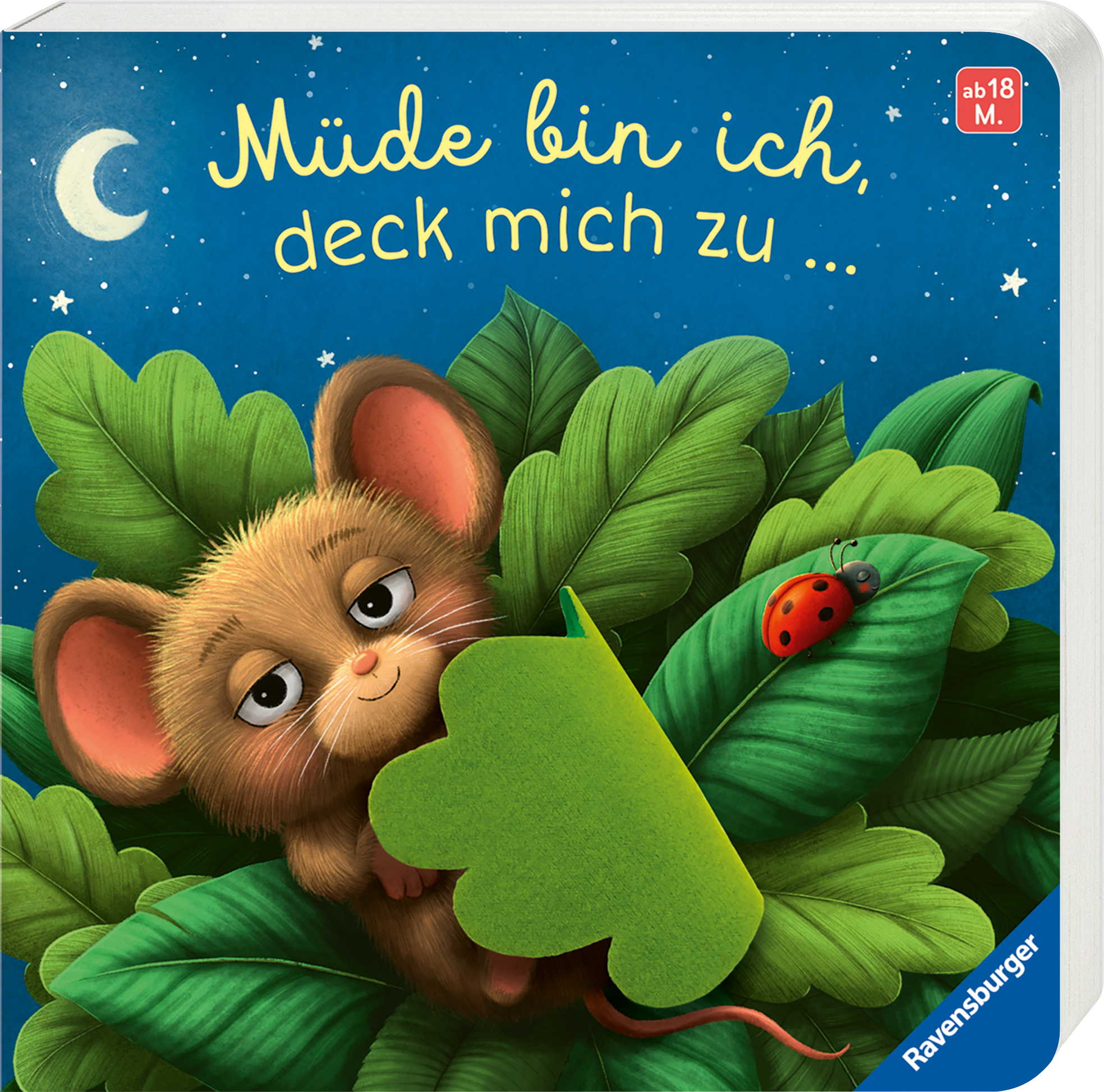 Ravensburger Buch Pappbilderbuch Mitmachen M�de bin ich, deck mich zu 42075