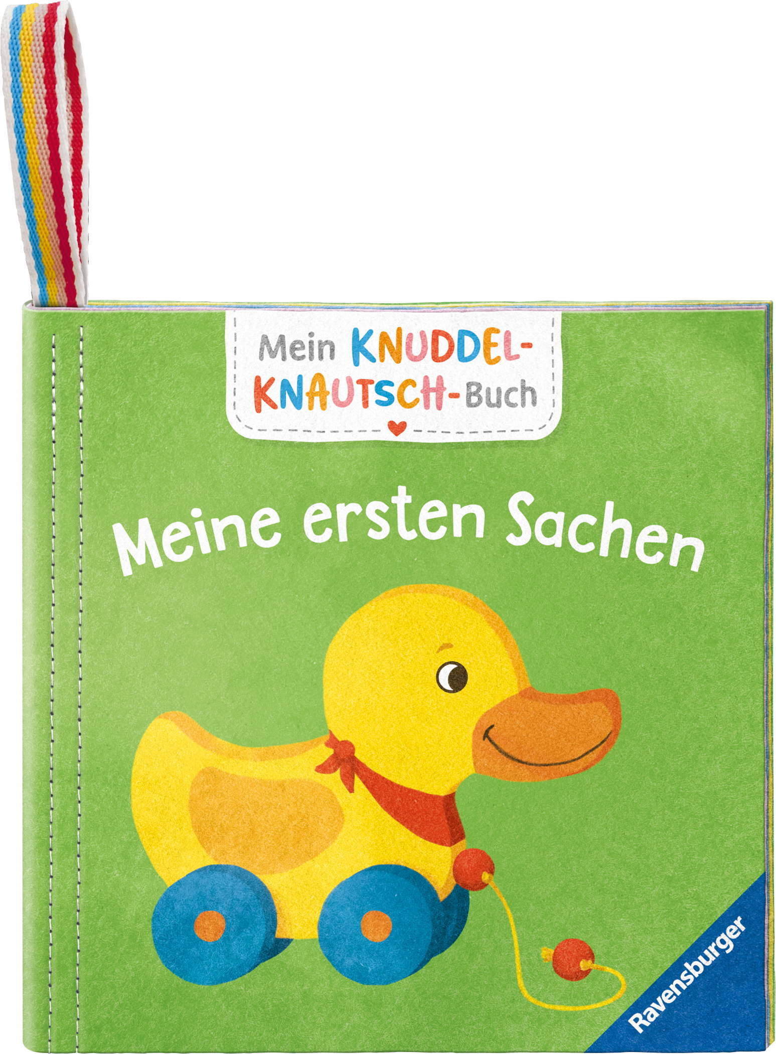 Ravensburger Buch Pappbilderbuch Mein Knuddel-Knautsch-Buch Meine ersten Sachen 42082