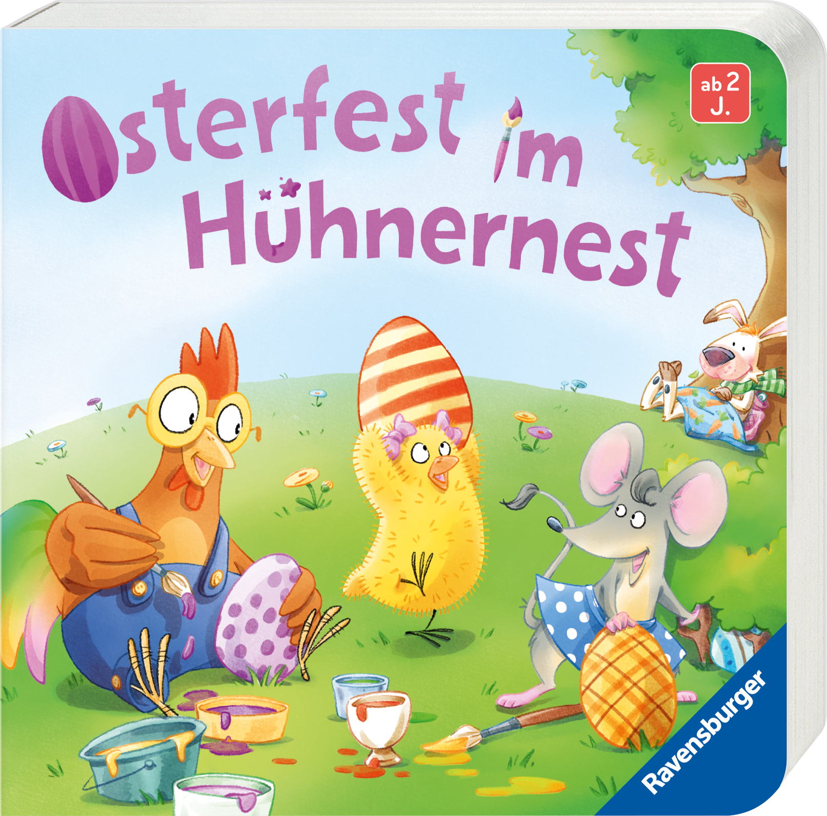 Ravensburger Buch Pappbilderbuch Vorlesen Osterfest im Hühnernest 42098