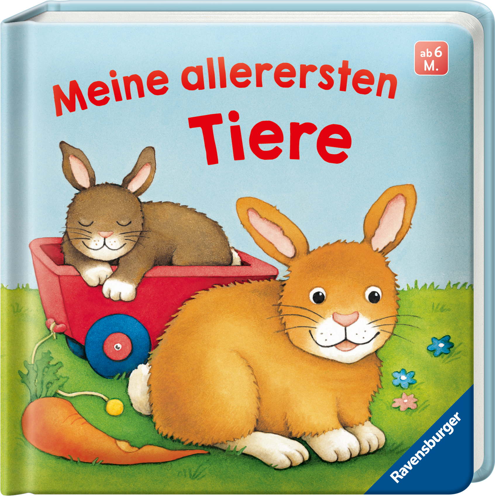 Ravensburger Buch Pappbilderbuch Spracherwerb Meine allerersten Tiere 42146