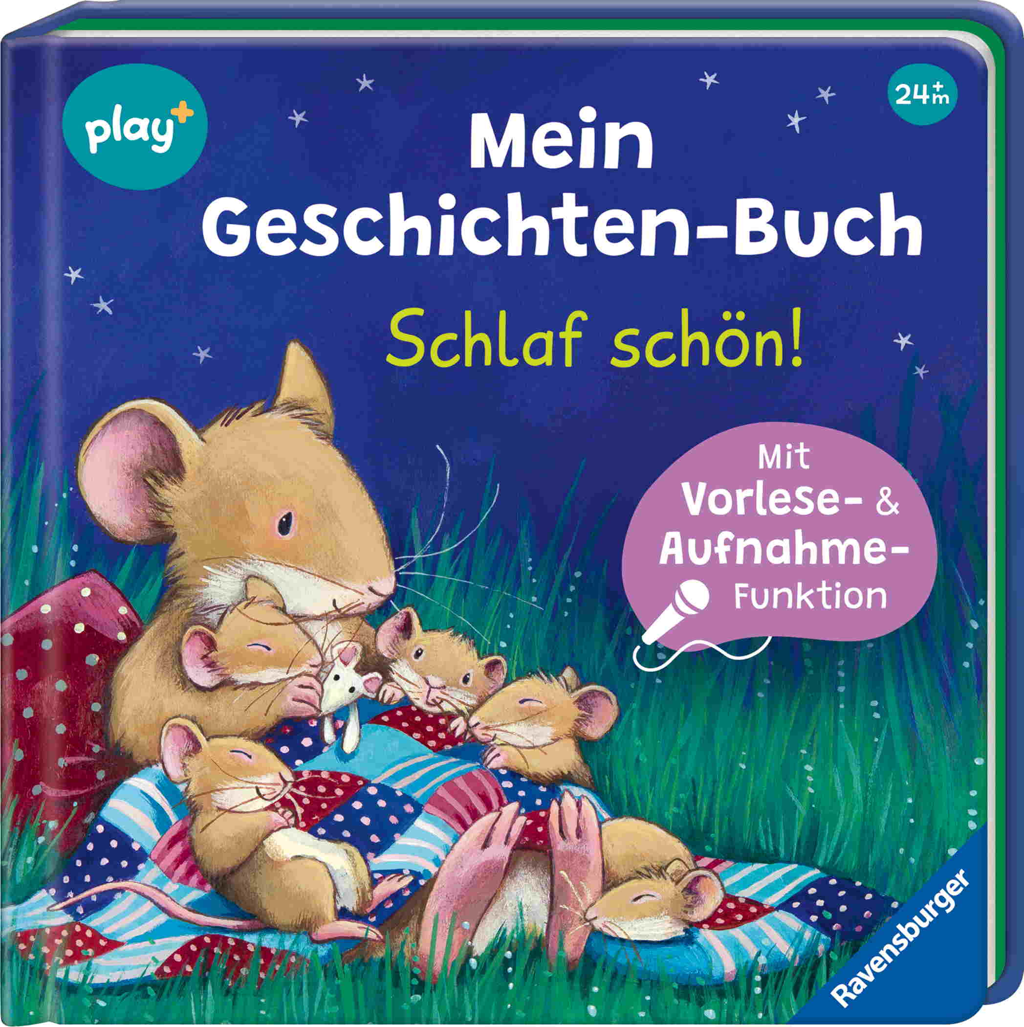 Ravensburger Buch Play+ Mein Geschichten Buch Schlaf sch�n! ab 2 Jahre 42267