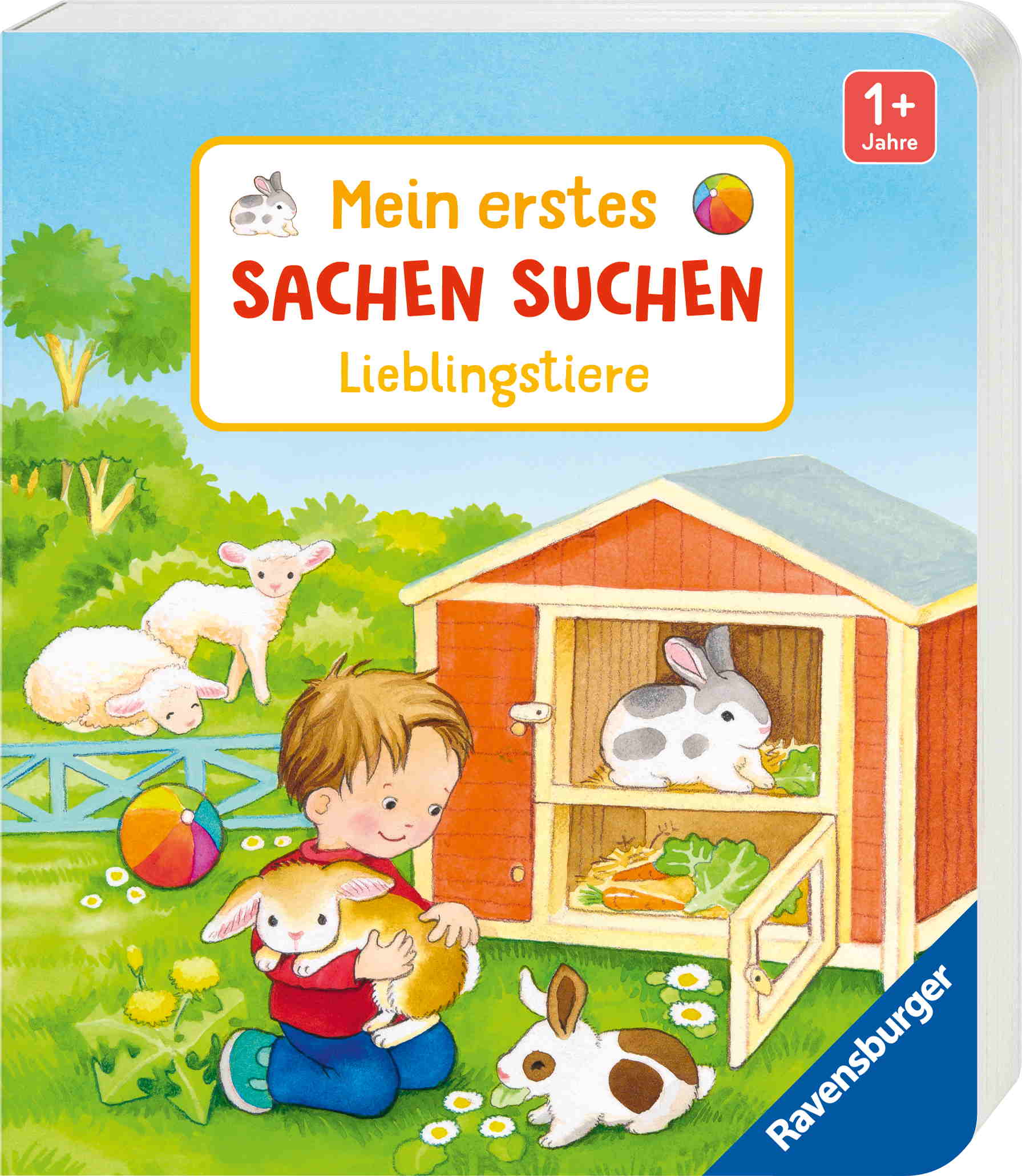 Ravensburger Buch Pappbilderbuch Spracherwerb Mein erstes Sachen suchen Lieblingstiere 42292