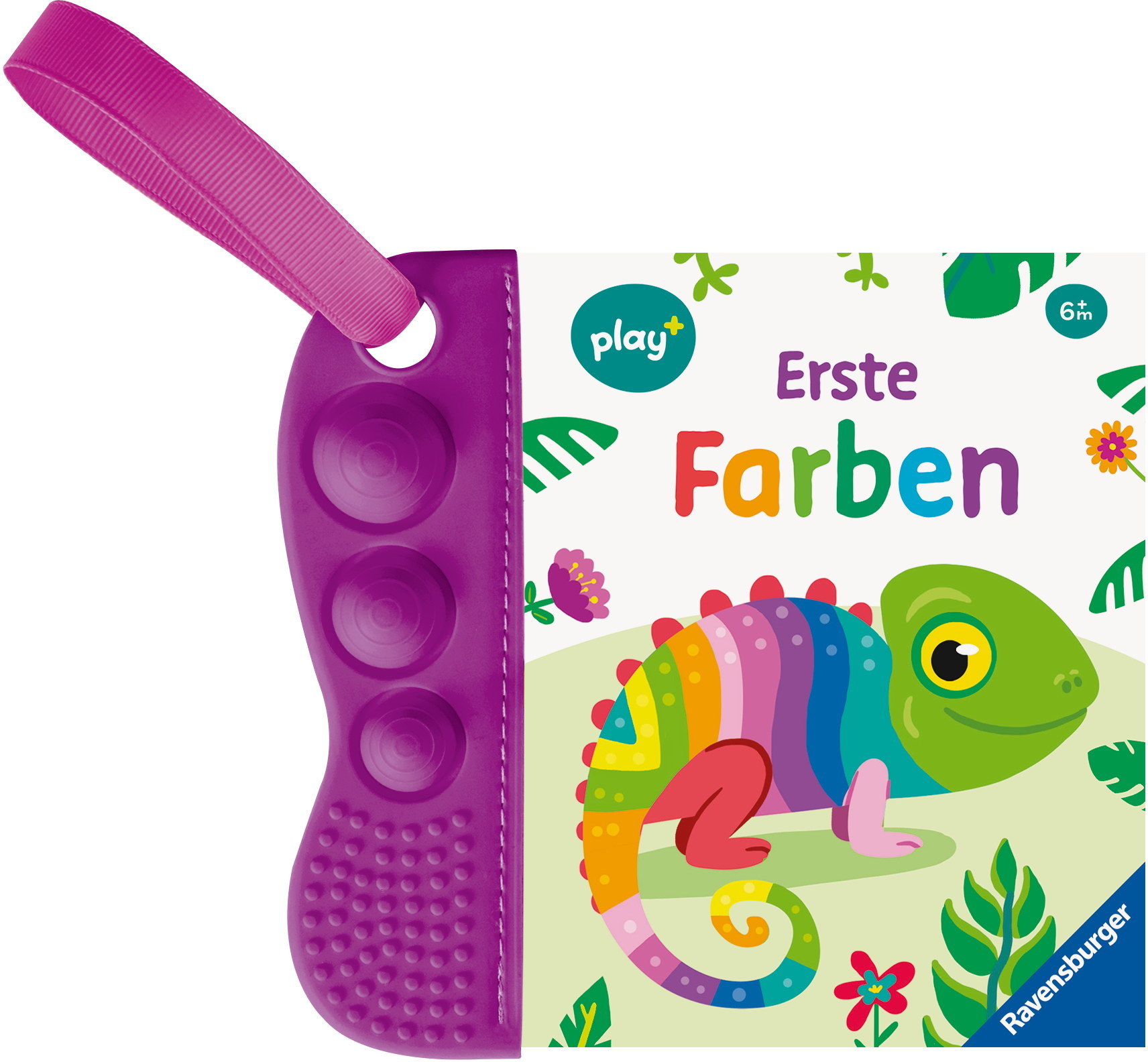 Ravensburger Buch Pappbilderbuch play+ flip&pop Erste Farben 45630