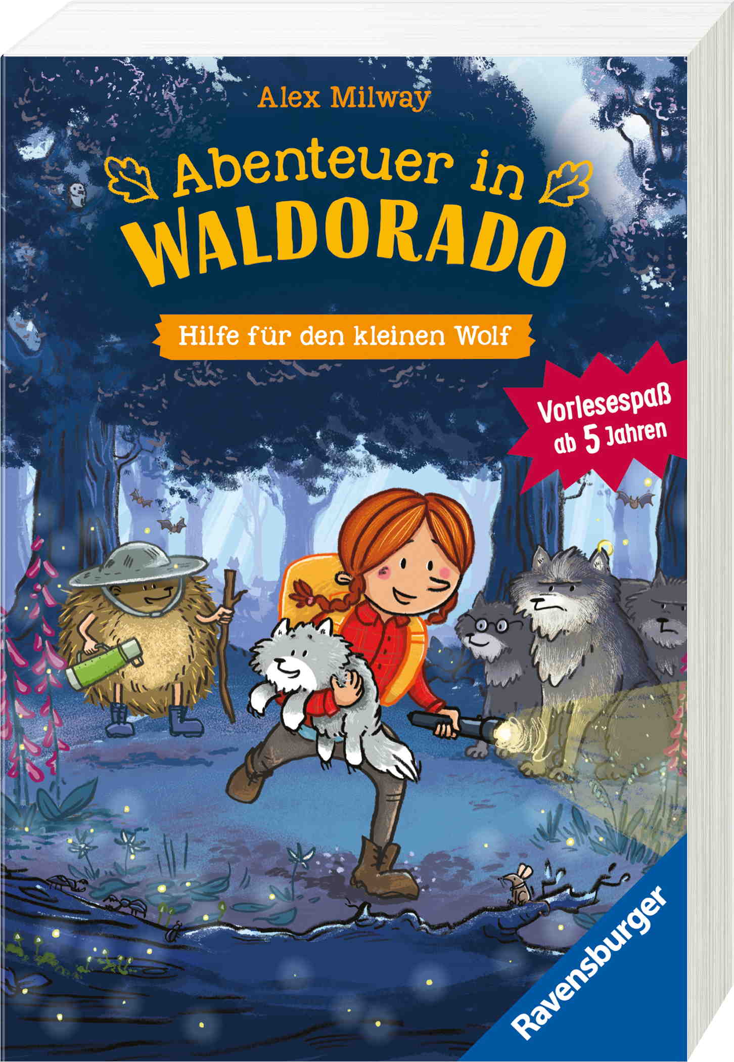 Ravensburger Buch Vorlesen Abenteuer in Waldorado Band 2 Hilfe für den kleinen Wolf 46483