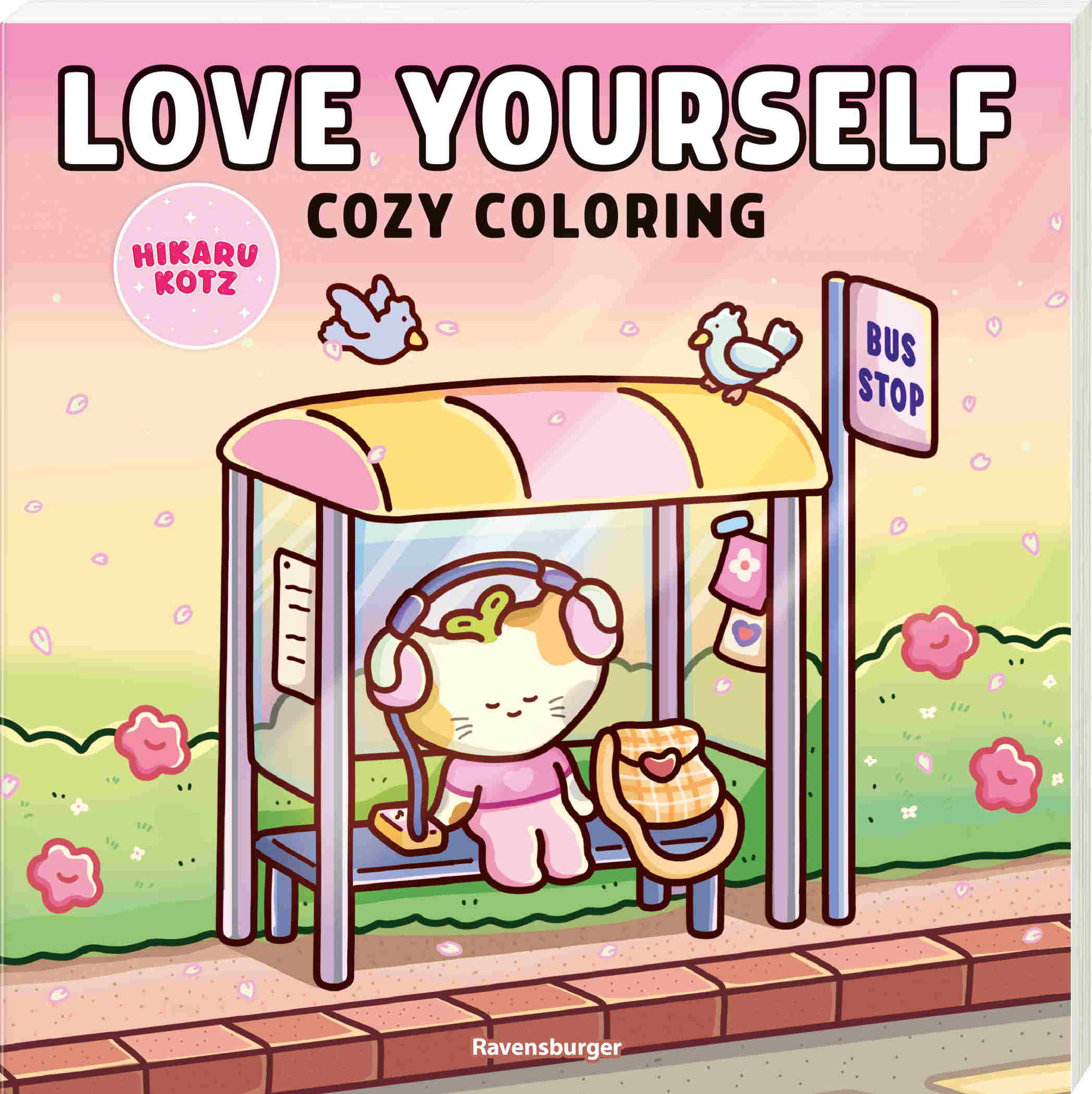 Ravensburger Buch Kreativität Cozy Coloring Love Yourself 48134