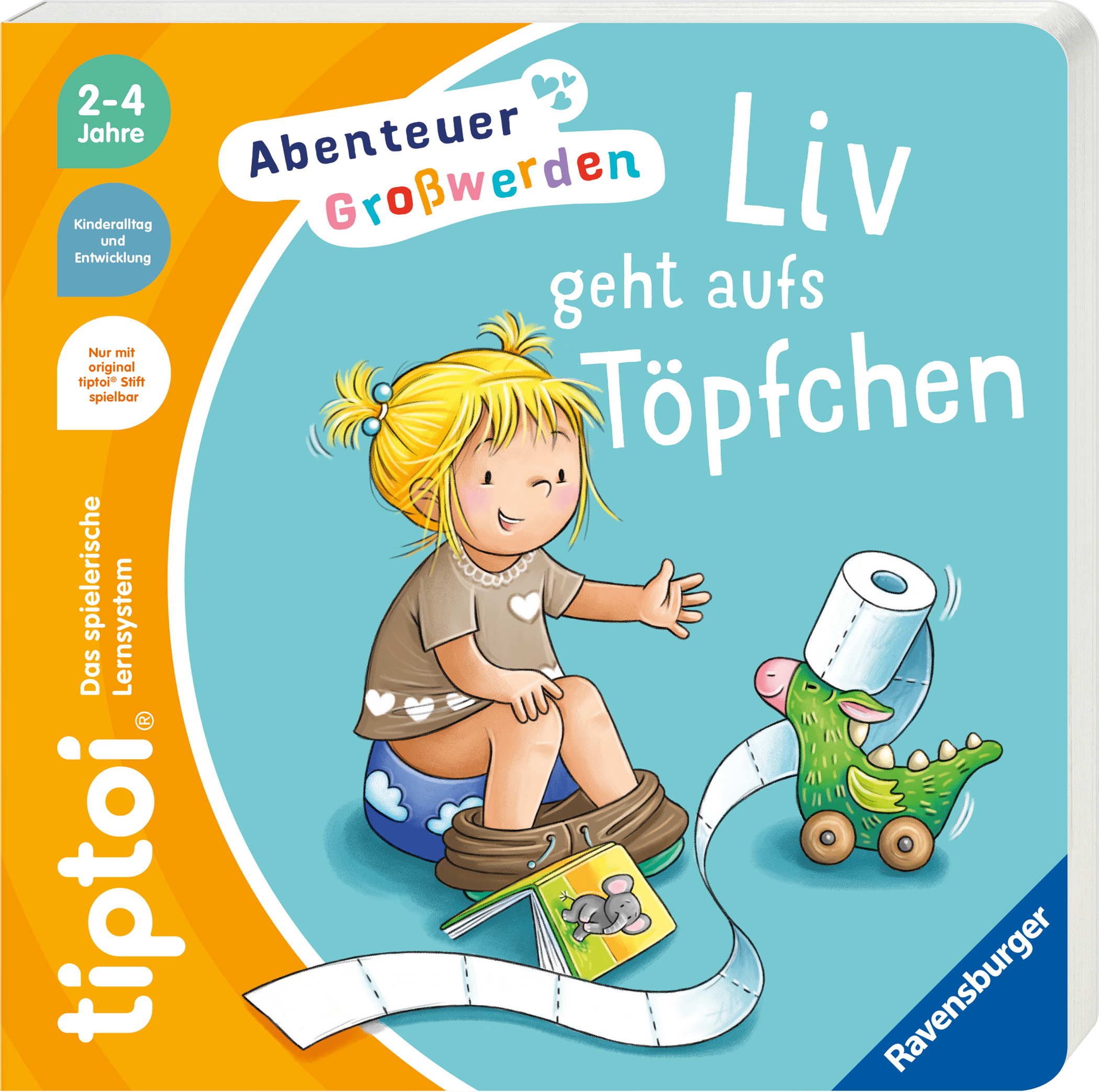 Ravensburger Buch tiptoi Bilderbuch Abenteuer Großwerden Liv geht aufs Töpfchen 49301