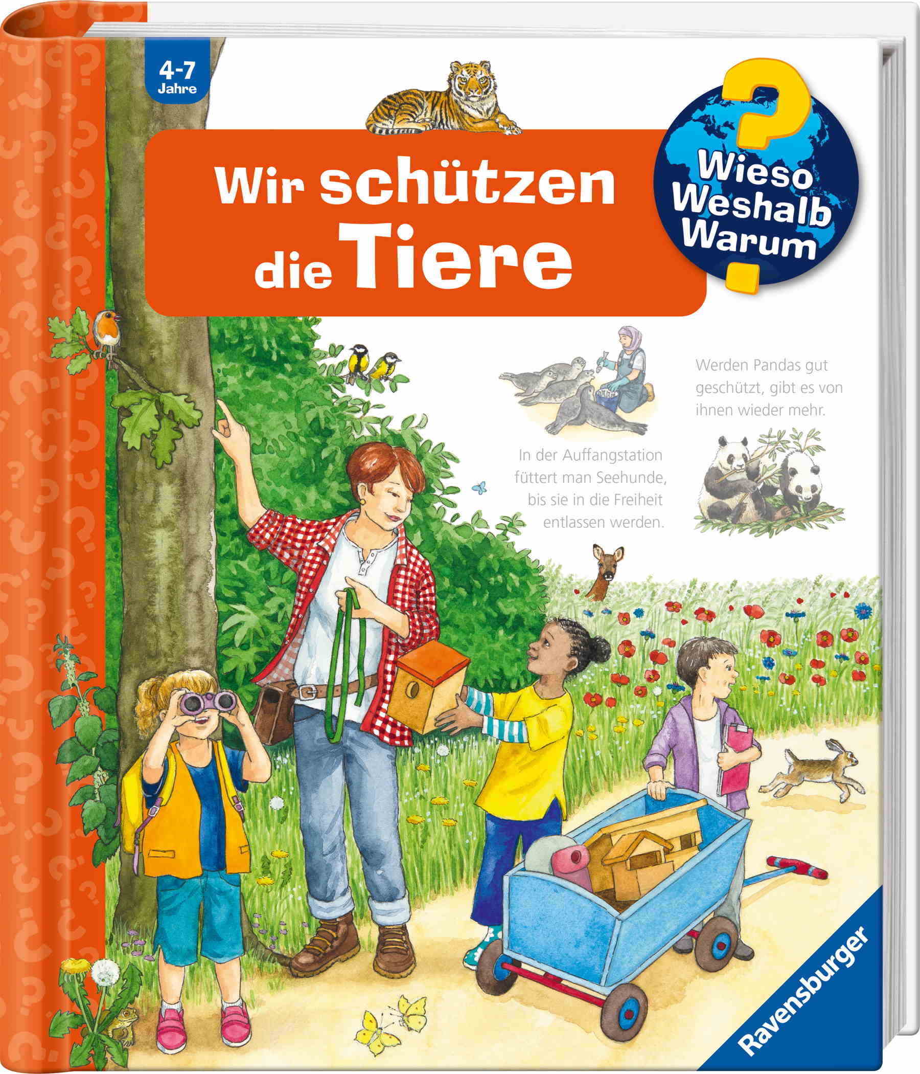 Ravensburger Buch Wieso? Weshalb? Warum? Kindersachbuch Band 43 Wir schützen die Tiere 60059