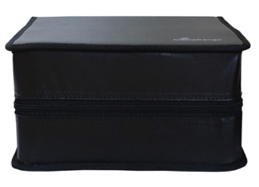 10 Mediarange Taschen Storage Wallet f�r 500 BD / CD / DVD in schwarz
