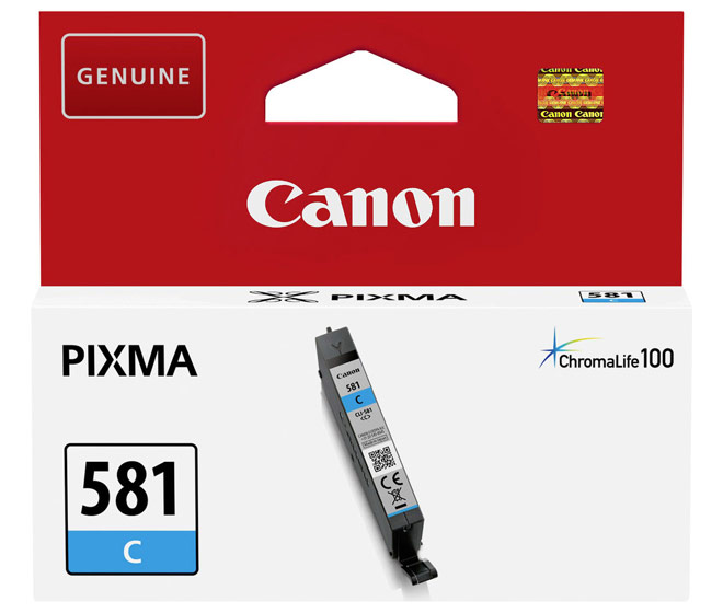 Canon Druckerpatrone Tinte CLI-581 C cyan, blau