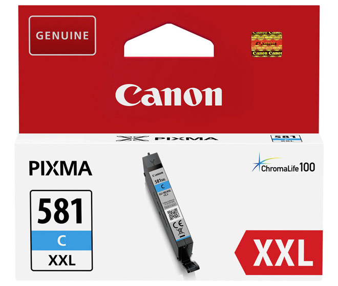 Canon Druckerpatrone Tinte CLI-581 XXL C cyan, blau