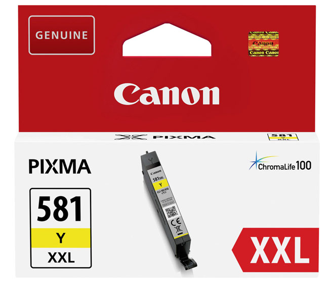 Canon Druckerpatrone Tinte CLI-581 XXL Y yellow, gelb