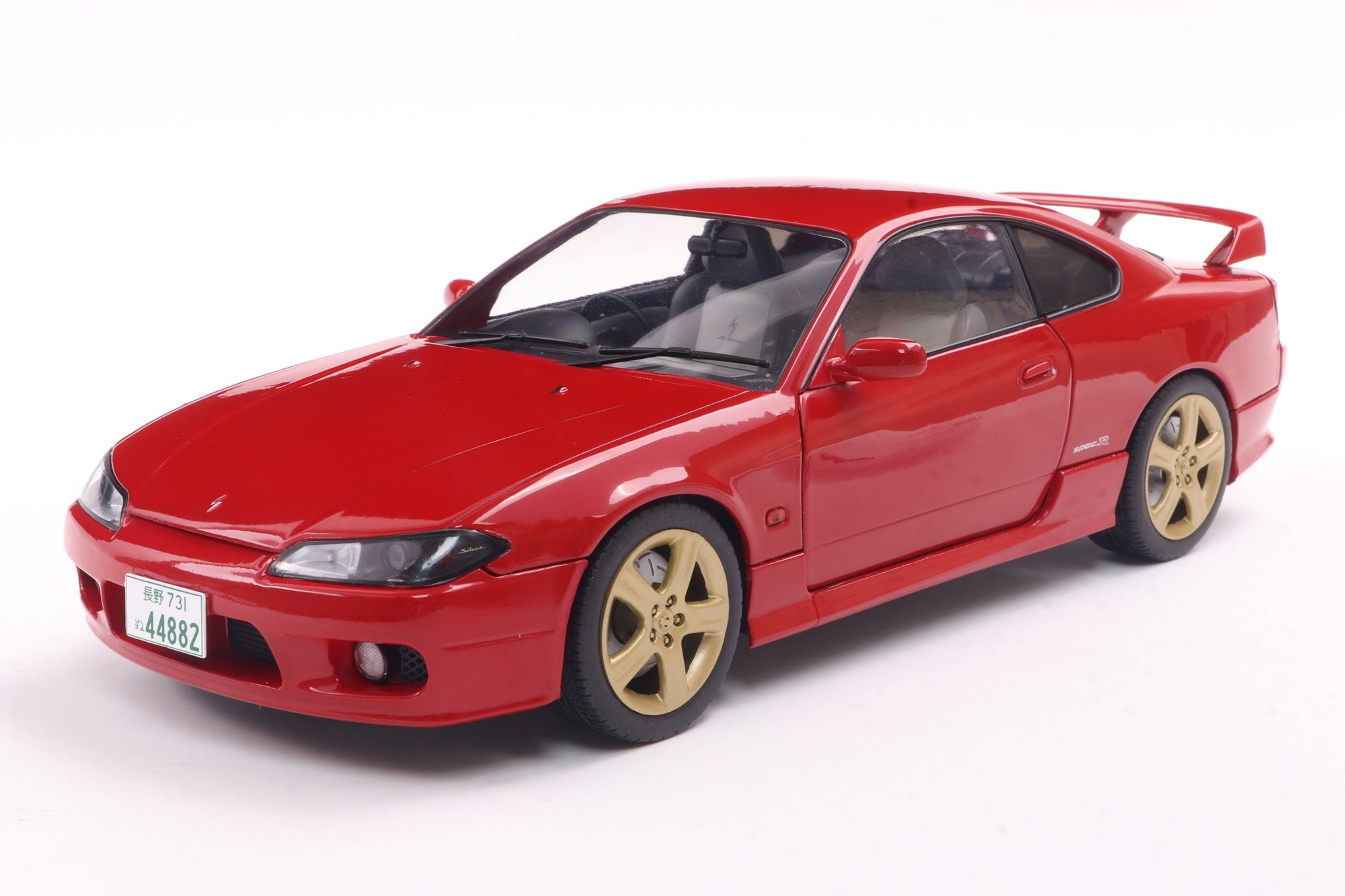 Solido Modellauto Maßstab 1:18 Nissan Silvia S15 SPEC-R AERO Flame rot 1999 S1812202