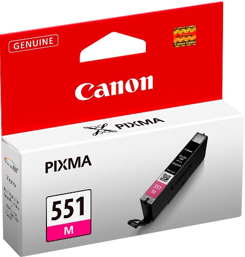 Canon Druckerpatrone Tinte CLI-551 M magenta, rot