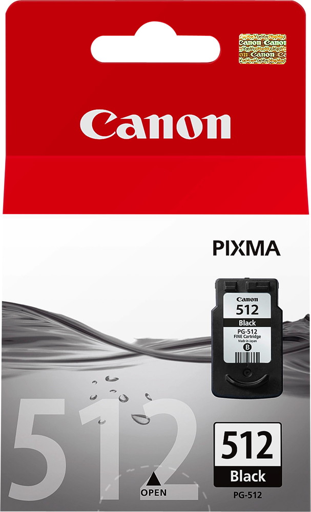 Canon Druckerpatrone Tinte PG-512 BK black, schwarz
