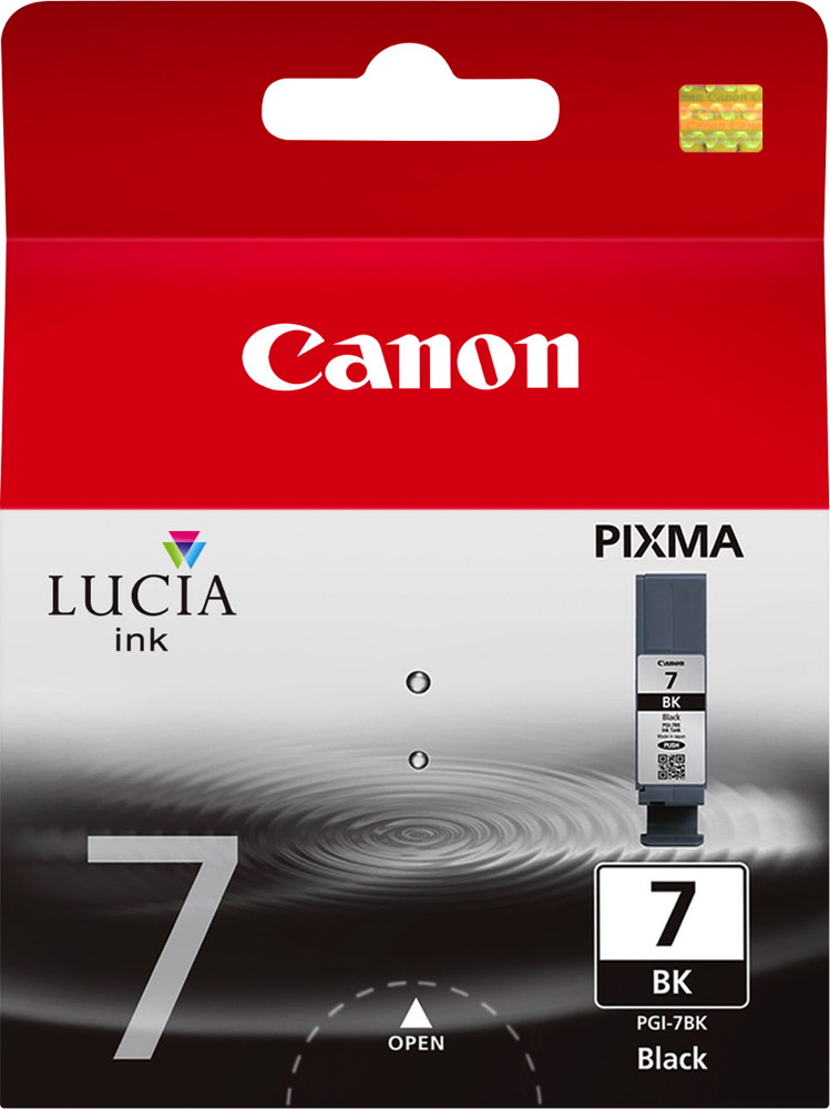 Canon Druckerpatrone Tinte PGI-7 BK black, schwarz