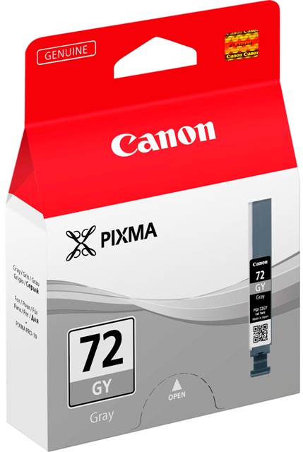 Canon Druckerpatrone Tinte PGI-72 GY grey, grau