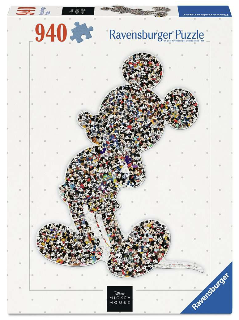 940 Teile Ravensburger Puzzle Shaped Disney Mickey Mouse 12000075