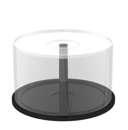 1 leere 50er Spindel für bis zu 50 BD / CD / DVD